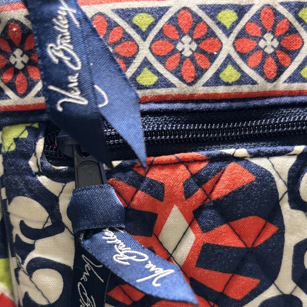 Vera Bradley Sun Valley Little Flap Hipster Crossbody Bag Retired Print - Picture 2 of 12